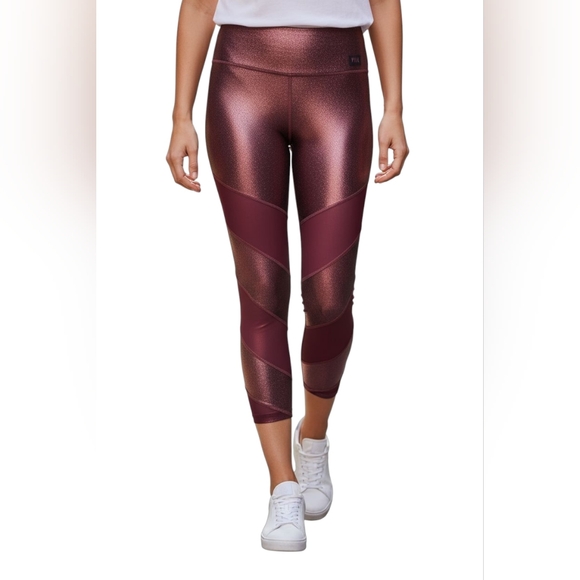 NWT Victoria's Secret PINK Ultimate High Waist Ankle Mesh Leggings - Picture 1 of 4